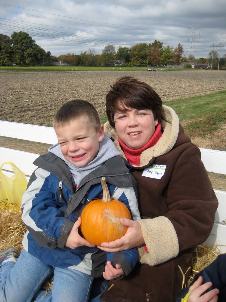 Rob &amp; Mom &amp; pumpkin
