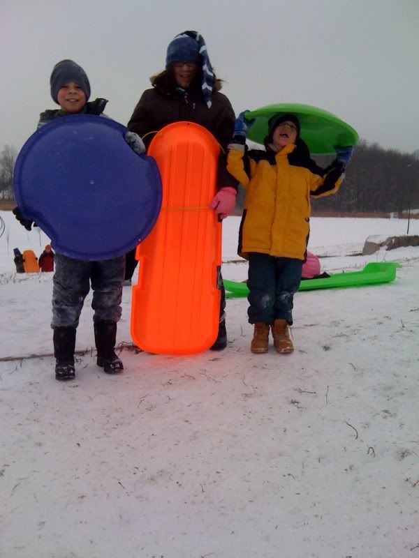sled trio