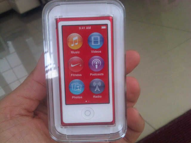 Jual Ipod Baru wts ipod nano 7th 16gb black slate silver Jual Ipod Baru wts ipod nano 7th 16gb black slate silver
