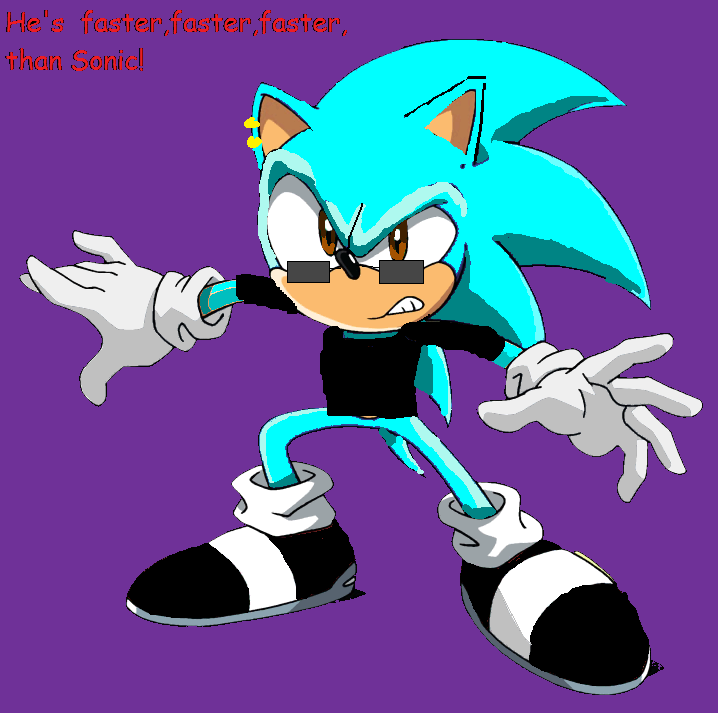 Blur the hedgehog-23 years old! photo Ice.png