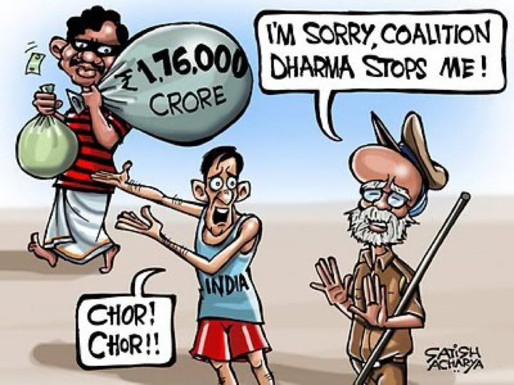 Manmohan singh silent on spectrum scam