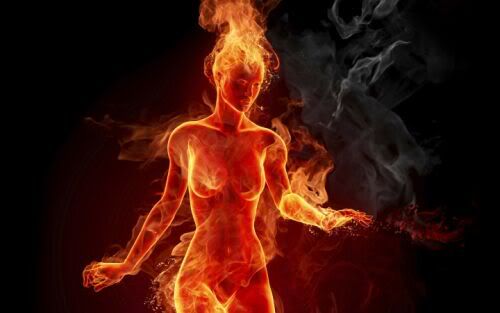 fire woman Pictures, Images and Photos