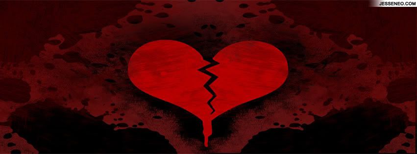 Emo heart Facebook Cover
