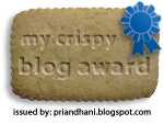 my crispy blog award