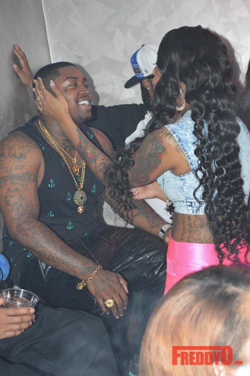 In Case You Missed It Scrappy And Bambi Made Their Couple Status Official At Krave Night Club