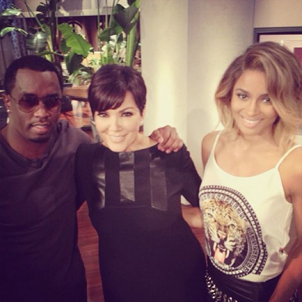 Ciara Makes Appearance on Kris Jenner’s Show With Diddy As Co-Host