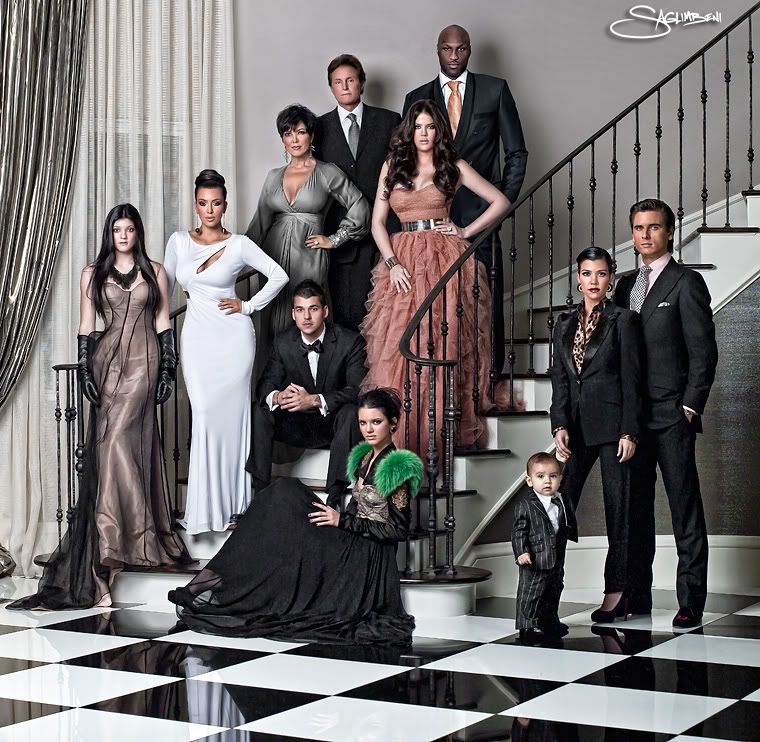 710c0b35 Lamar Odom Poses For The 2010 Kardashian Jenner Christmas Card+Diddy & Co. Host Album Release Party In NYC