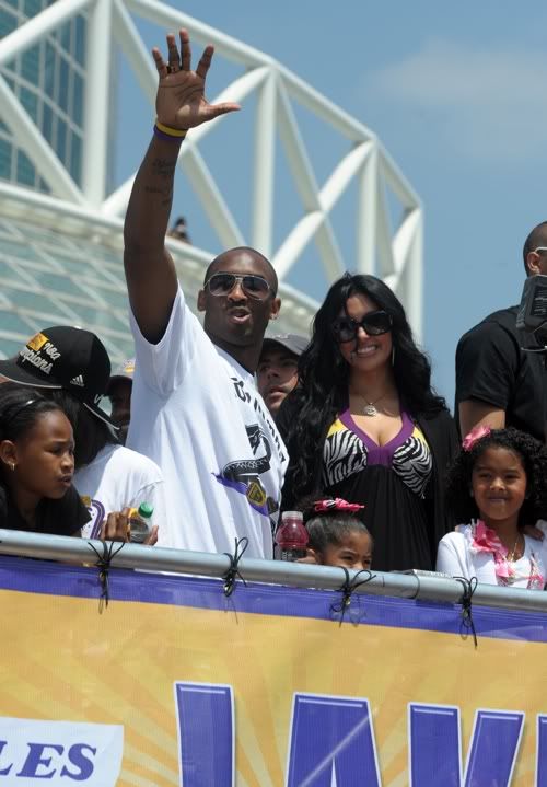 Kobe Bryant And Wife 2010. MVP Kobe Bryant carried the