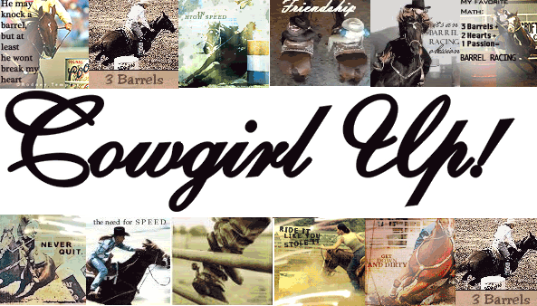 Animated Barrel Racing