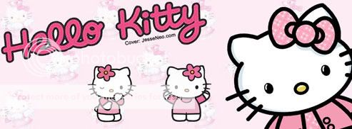 Hello Kitty Facebook Cover, FB Timeline Cover