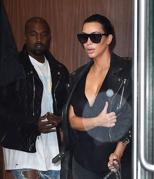Kanye West & Kim Kardashian Step Out In NYC Amidst Pregnancy ...