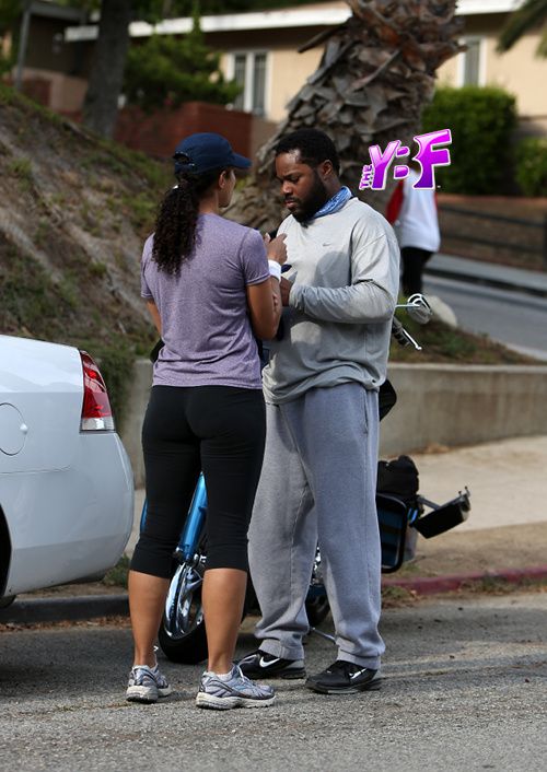 SPOTTED: Newly Single Malcolm-Jamal Warner & A Mystery Woman WORK ON ...