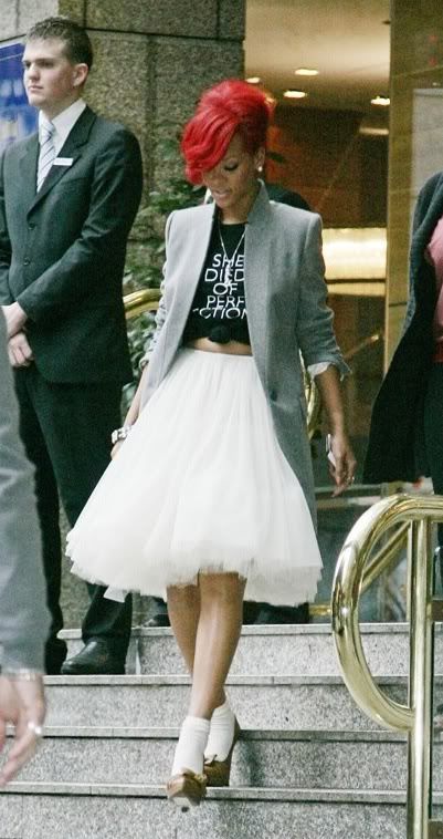 DO WE LOVE IT?: Rihanna's Tulle-Filled Ensemble | The Young, Black, and ...