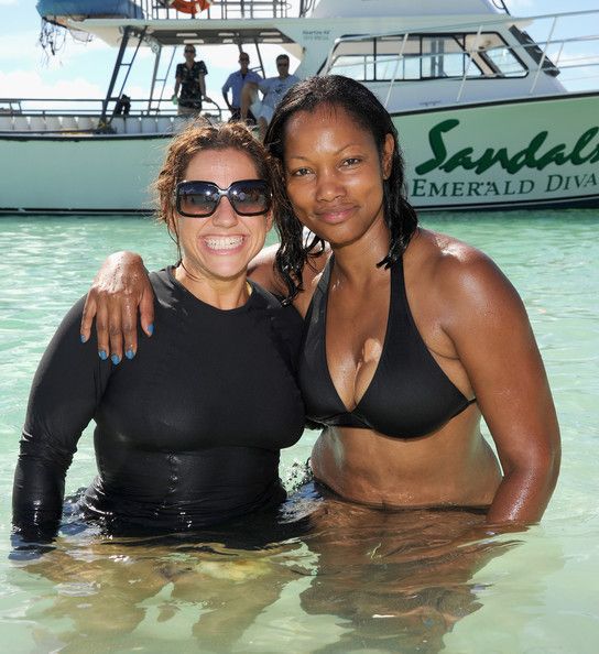 46-Year-Old Garcelle Beauvais Shows Off Her Bikini Bod In The Bahamas.